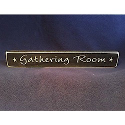 Gathering Room Sign