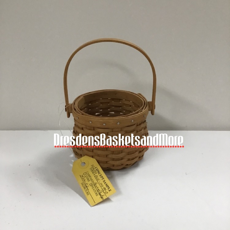 Proudly American Longaberger Small Picnic Basket Dresden's Baskets